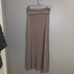 Muted Purple Maxi Skirt